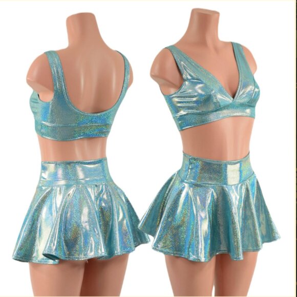 Coquetry clothing Skirt in metallic silver - Picture 11 of 12